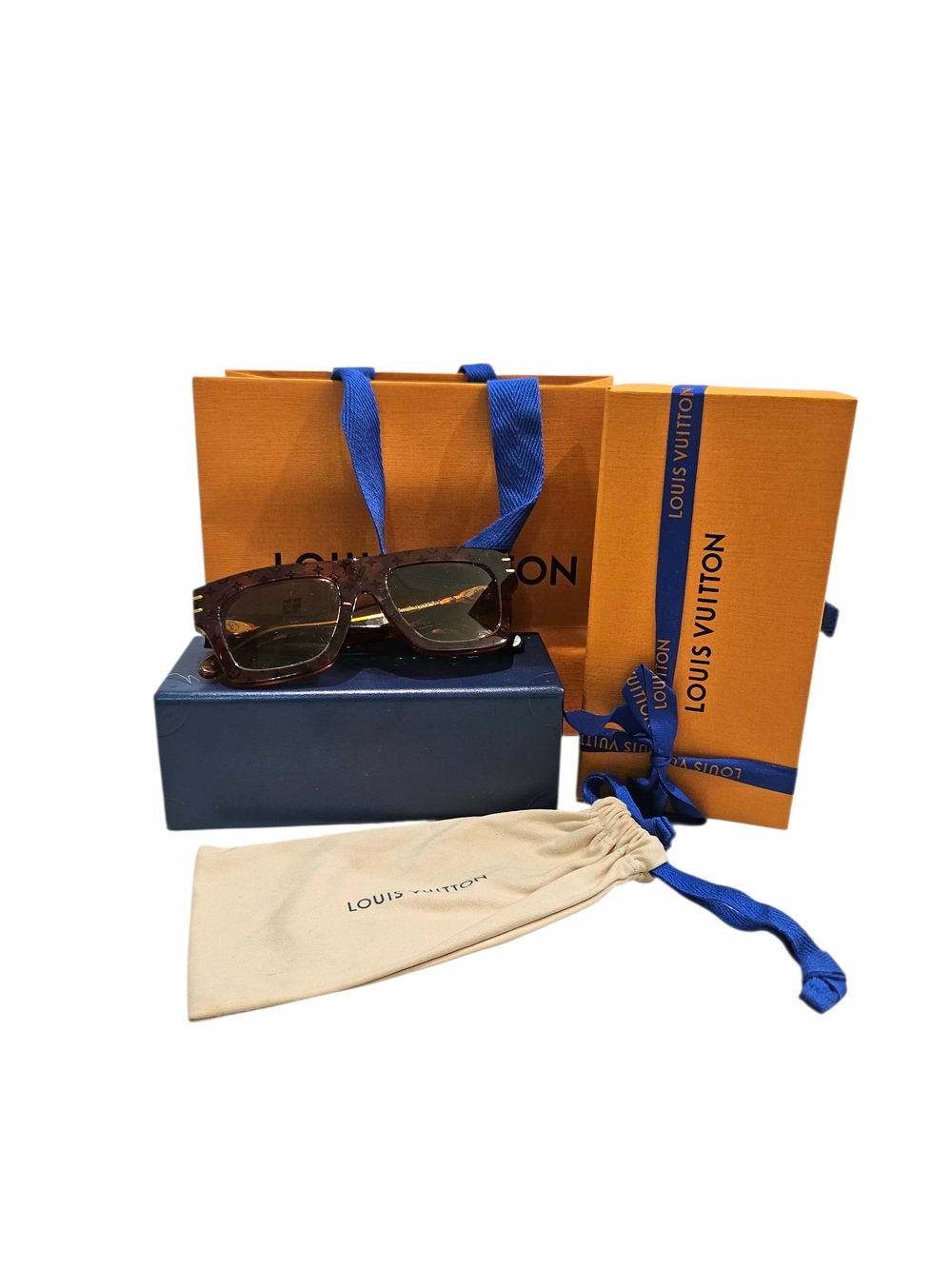 LOUIS VUITTON LV BLADE MONOGRAM SUNGLASSES Z1483E NIB - Picture 6 of 12